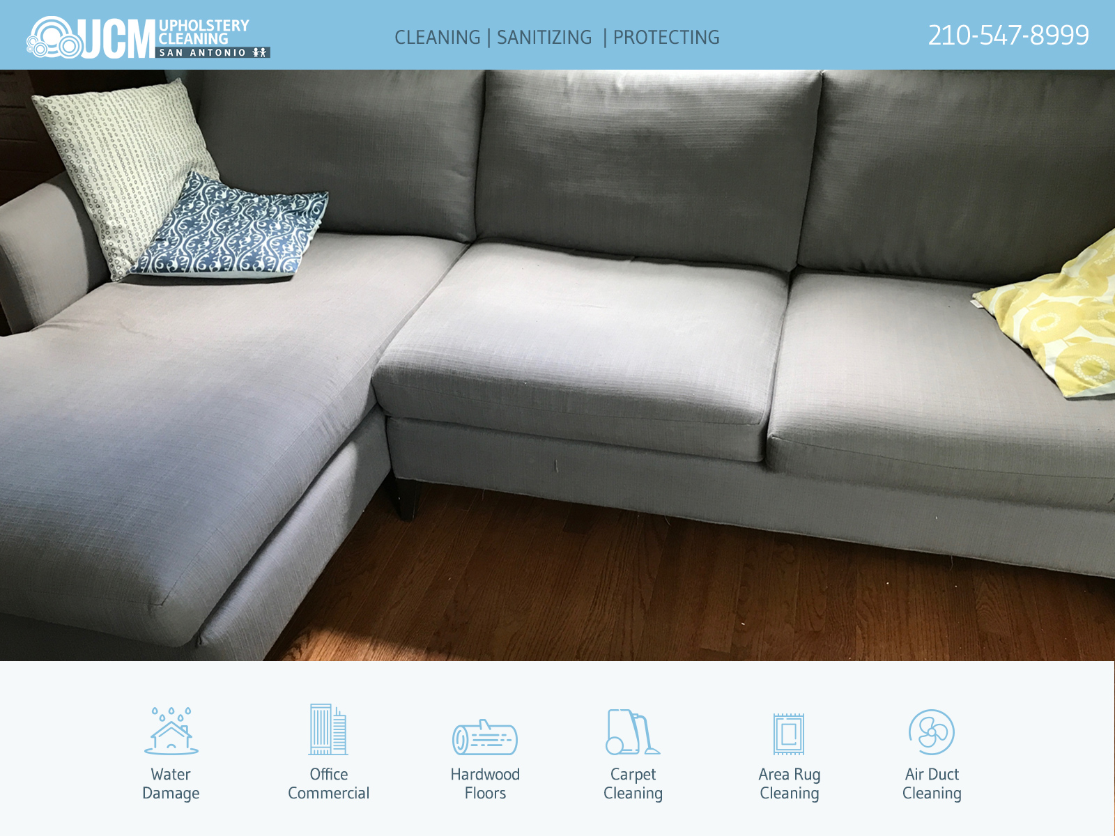 Upholstery Cleaning Jacksonville NC – Clean Force One